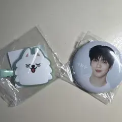 TXT スビン ヨンモン ヘアクリップ 缶バッチ カプセルトイ