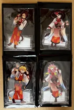 鬼滅の刃　午年　アクリルスタンド　炭治郎　カナヲ 善逸　蜜璃