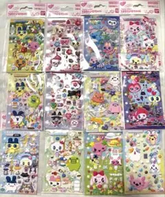 たまもりしーる リフィル ぷっくりシール 全12種 コンプリート