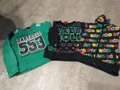 BABYDOLL トレーナー パーカー3点セット