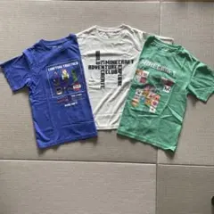 未使用　UNIQLO マイクラTシャツ140 3枚