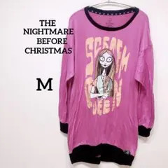 Disneyナイトメアー・ビフォア・クリスマスTシャツ M ピンクに近いパープル