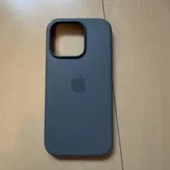 iPhone16 Pro 純正 シリコーンケース ストーングレイ
