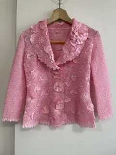 【アマリリス様専用】新品未使用ノコオーノジャケット　ピンク　サイズ38