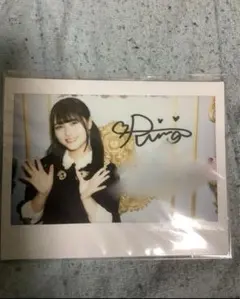 乃木フェス　伊藤理々杏　直筆サイン　チェキ 乃木坂46 伊藤理々杏 直筆サイン入りチェキ＆パブミラー 乃木フェス