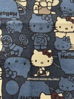 サンリオ　ハローキティ　キティちゃん　2007年製 平成レトロ　生地　ハギレ