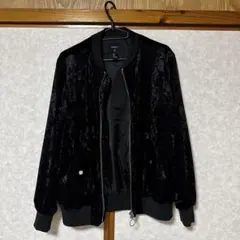 FOREVER 21 ベロア調 ボンバージャケット 秋服　フォエーバー21