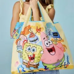 708【新品未開封】 スポンジ・ボブ エコバッグ 折りたたみバッグ
