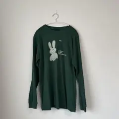 WurtS 長袖Tシャツ グリーン Lサイズ