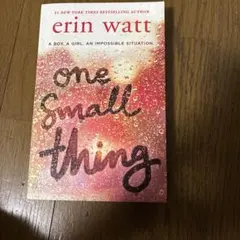 one small thing / erin watt
