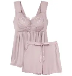 ツーハッチ ラクシアスリープ ルームウェア キャミ&フレアパンツセット