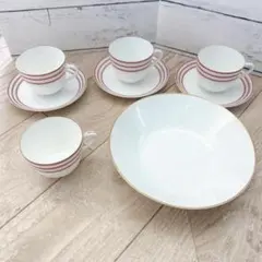 ヴィンテージ 日本陶器會社 オールドノリタケ カップ&ソーサー　金縁お皿セット