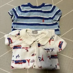 PETIT BATEAU/RALPH LAURENロンパース3M6M