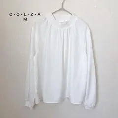 コルザ　白　長袖ブラウス　ハニーズ　Ｍのサムネイル