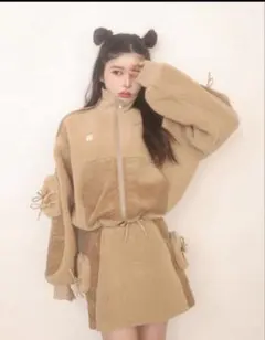 Herlipto Flight Mode Fleece Mini Dress - メルカリ