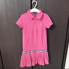Polo Ralph Lauren 半袖ワンピース 5号 ピンク