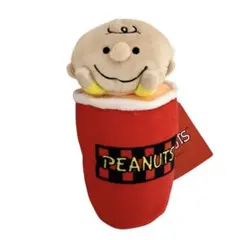 スヌーピー チャーリーブラウン　プライズ　ぬいぐるみ　ピーナッツ　ハンバーガー