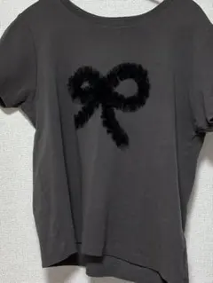 apres jour mignon チュールモチーフフリルTシャツ 　りぼんのサムネイル