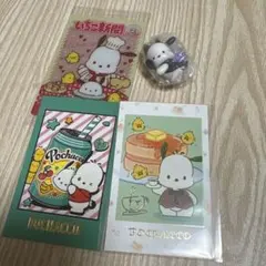 いたずら小悪魔スイング ポチャッコ ガチャガチャサンリオ　カード類