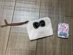 【中古美品】ポーチ&ミラー