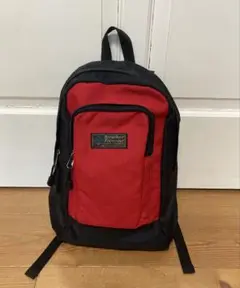 子ども キッズ リュック　サック　ナップザック　赤　黒　レッド