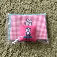 リカちゃん　くじ　セーラーズ　リカちゃん小物　ブランケット　クッション　ピンク