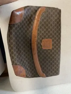 K*i様 CELINE マカダム柄 ショルダーバッグ ブラウン 古着 - メルカリ