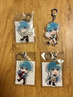 すとぷり　ころんくん　アクリルキーホルダー 4個セット
