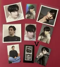 BTS V両面ましかくフォト・両面ホログラムフォトカード・ステッカー(防水仕様)