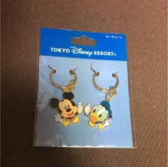 ディズニー キーチェン ミッキー ドナルド