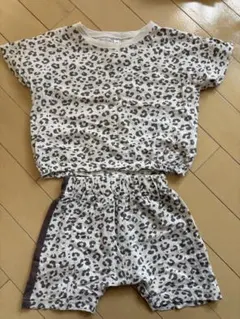 80 ヒョウ柄セットアップ