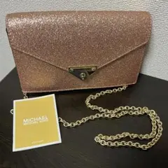 MICHAEL KORS（マイケルコース）ラメ クラッチバッグ