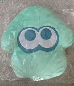 Splatoon3 スプラトゥーン　クッション イカ タコ　ライトブルー