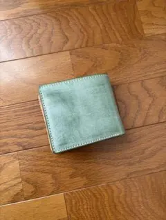 本革 ブライドルレザー 二つ折り財布 ヌメ革 手縫い 栃木レザー