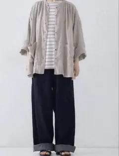nest Robe　ネストローブ　リネンエアリーシャツジャケットのサムネイル