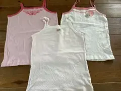 女の子用キャミソール3枚セット　130cm