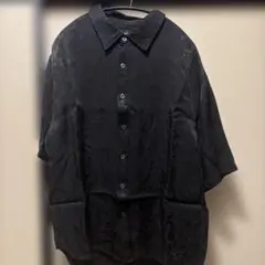 HARE ブラック ボックスシャツ 半袖