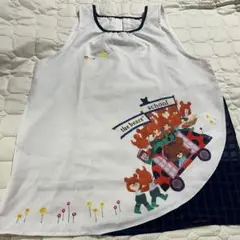 学研 くまのがっこう エプロン　ポリエステル100%　保育士