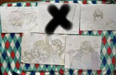 即購入◎鬼滅の刃★宇髄天元★複製原画★4点セット