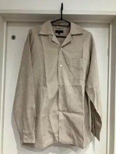 ZIP FIVE 長袖シャツ ベージュ Lサイズのサムネイル