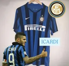 インテル】 マウロ・イカルディ サイン入りユニフォーム