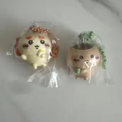 ちいかわ　マスコットつきビスケット　くりまんじゅう、シーサー