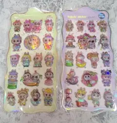 大人気！ラブブ ボンボンドロップシール 2枚セット残りわずか