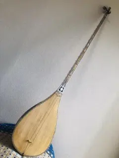 シャズセン　ピックアップ装備　細棹 三味線 サズ トルコ シャズセン ピックアップ装備 細棹 三味線 サズ トルコ