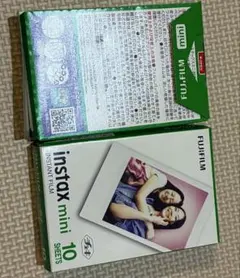 FUJIFILM instax mini インスタントフィルム 10シート　2箱