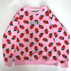 GOLF WANG ゴルフワン 花柄 スウェット サイズS
