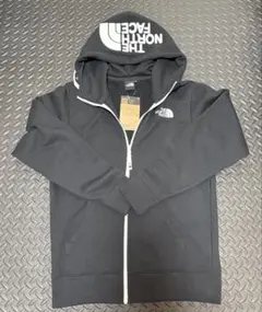 M ノースフェイス リアビューフルジップフーディ NT12442 黒