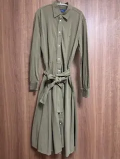 POLO RALPH LAUREN オリーブ　ワンピース　正規品ＱＲ