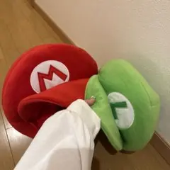 USJ、マリオ、ルイージ帽子 2個セット