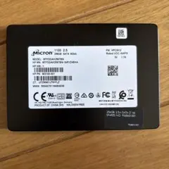 Micron 1100 256GB SATA 2.5インチSSD